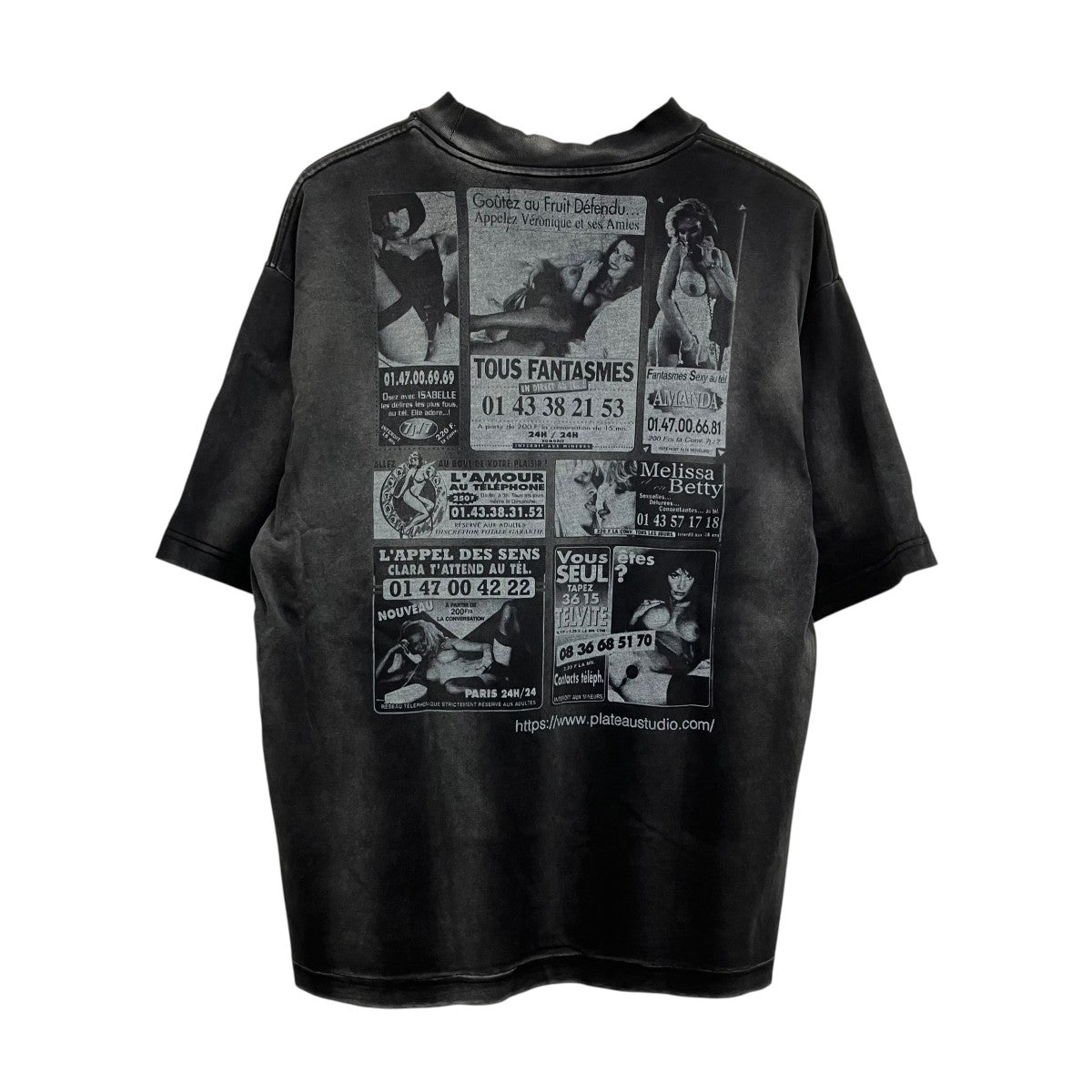 PLATEAU STUDIO プリントTシャツ 古着・中古-2枚目のアイテム画像