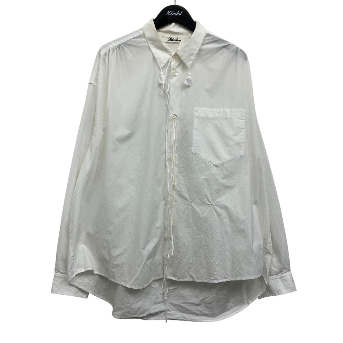 Midorikawa 25SS BIG BACK OPEN SHIRT シャツ 古着・中古-1枚目のアイテム画像