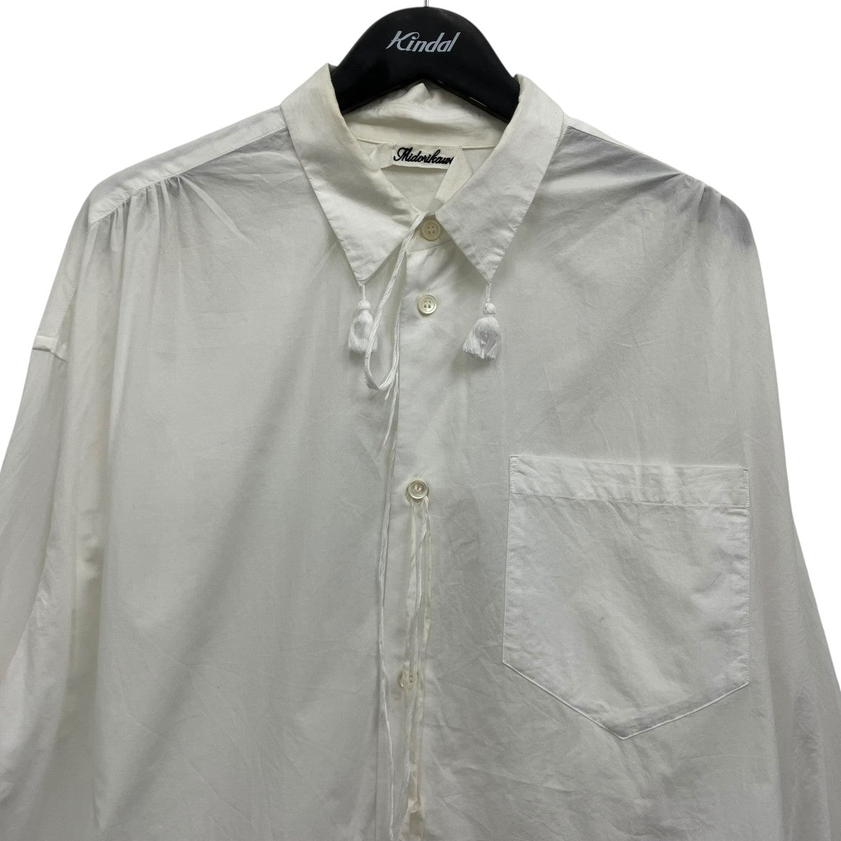 Midorikawa 25SS BIG BACK OPEN SHIRT シャツ 古着・中古-3枚目のアイテム画像