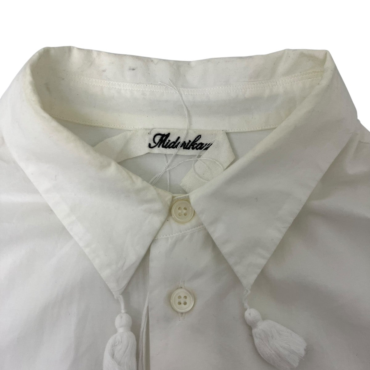 Midorikawa 25SS BIG BACK OPEN SHIRT シャツ 古着・中古-4枚目のアイテム画像