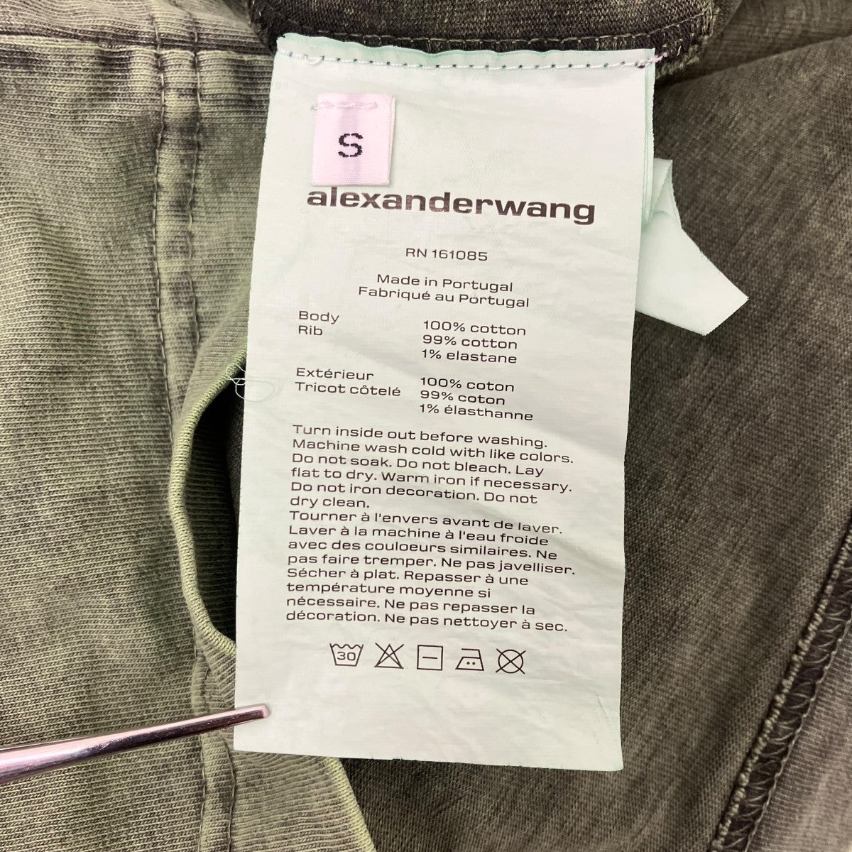 ALEXANDER WANG プリントTシャツ 古着・中古-5枚目のアイテム画像