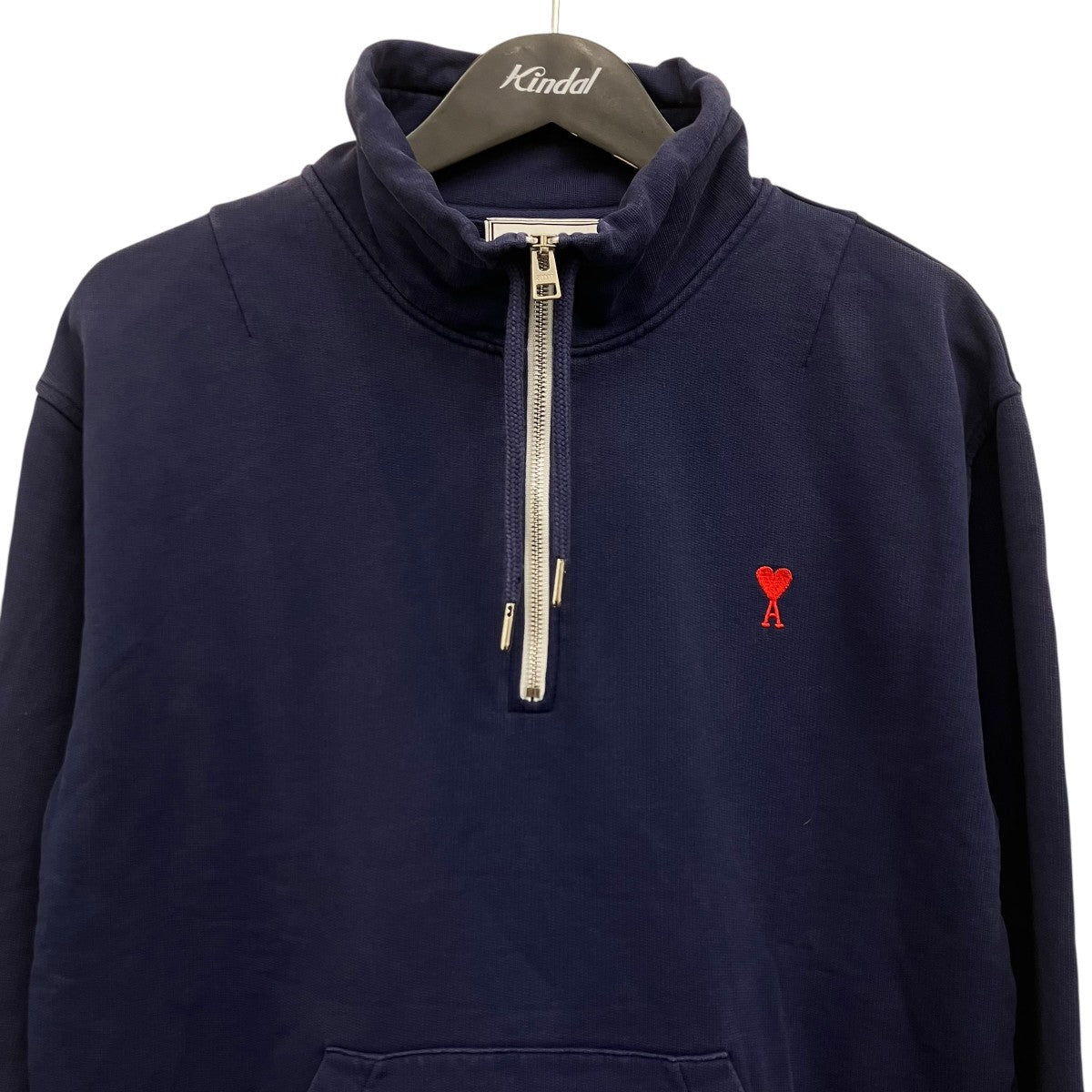 AMI PARIS ハーフジップスウェット 古着・中古-3枚目のアイテム画像