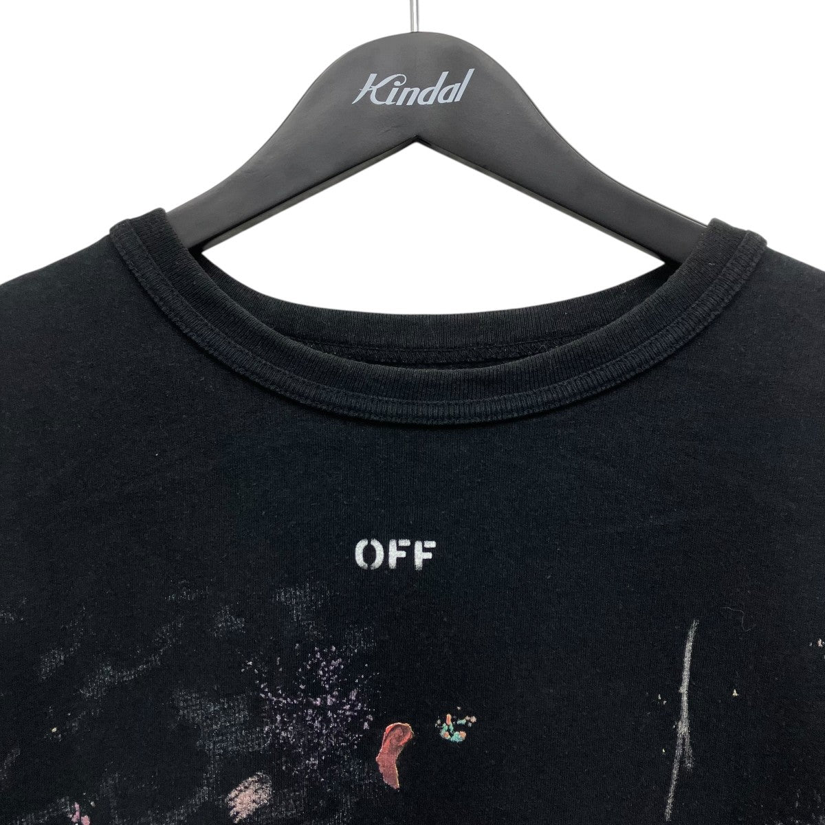 OFFWHITE ギャラクシープリントTシャツ 古着・中古-3枚目のアイテム画像