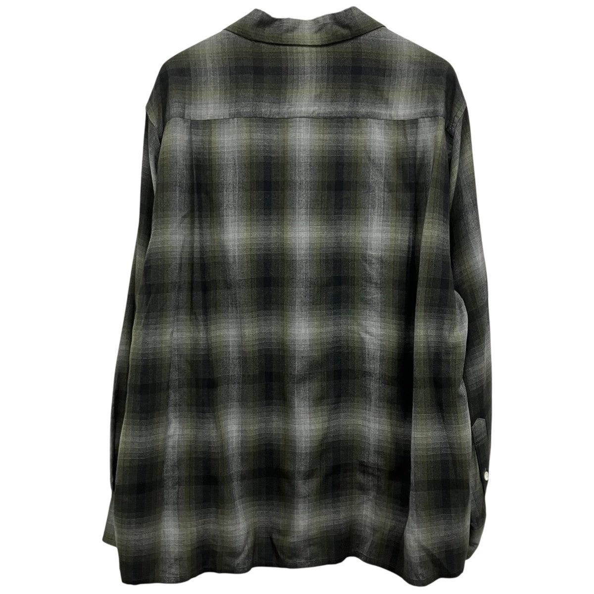 WACKO MARIA オンブレチェックシャツ 古着・中古-2枚目のアイテム画像