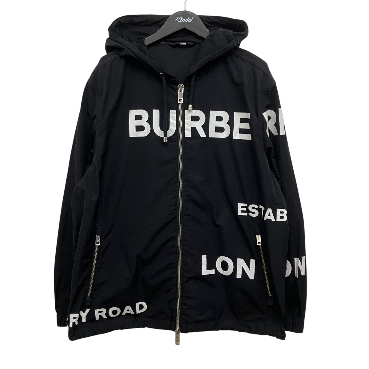 BURBERRY HORSEFERRY PRINT PARKA ナイロンジャケット 古着・中古-1枚目のアイテム画像