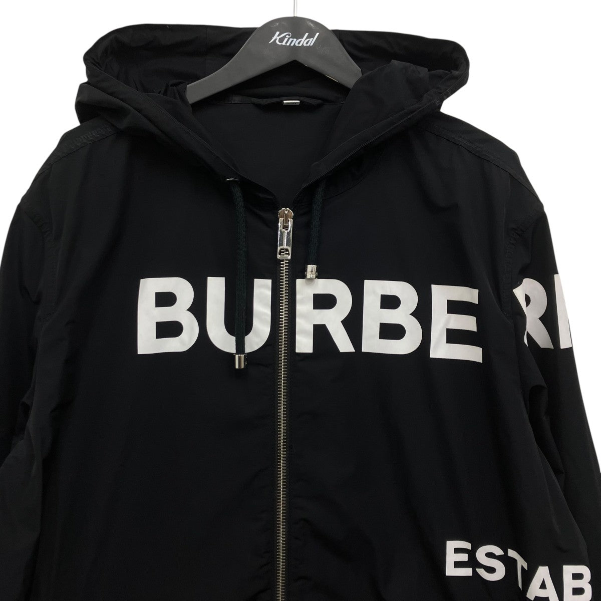BURBERRY HORSEFERRY PRINT PARKA ナイロンジャケット 古着・中古-3枚目のアイテム画像