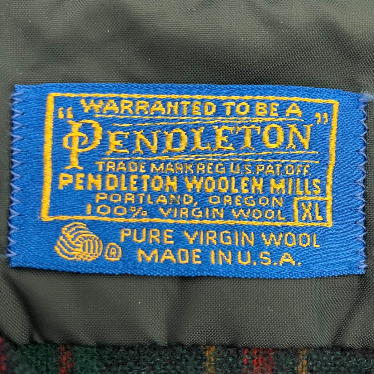 PENDLETON ウールチェックシャツ 古着・中古-5枚目のアイテム画像