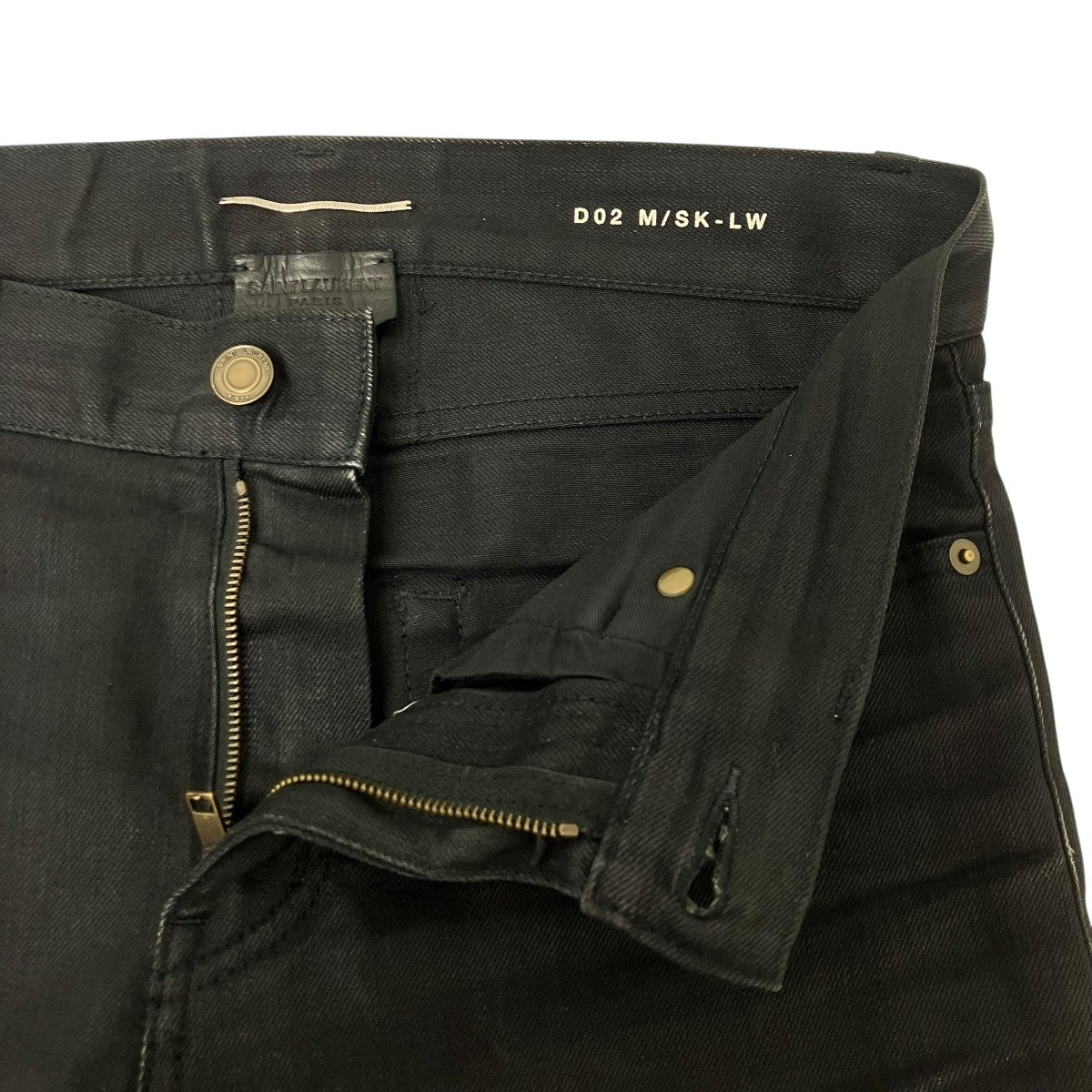 Saint Laurent Paris 16SS エディ期 D02スキニーパンツ 古着・中古-3枚目のアイテム画像
