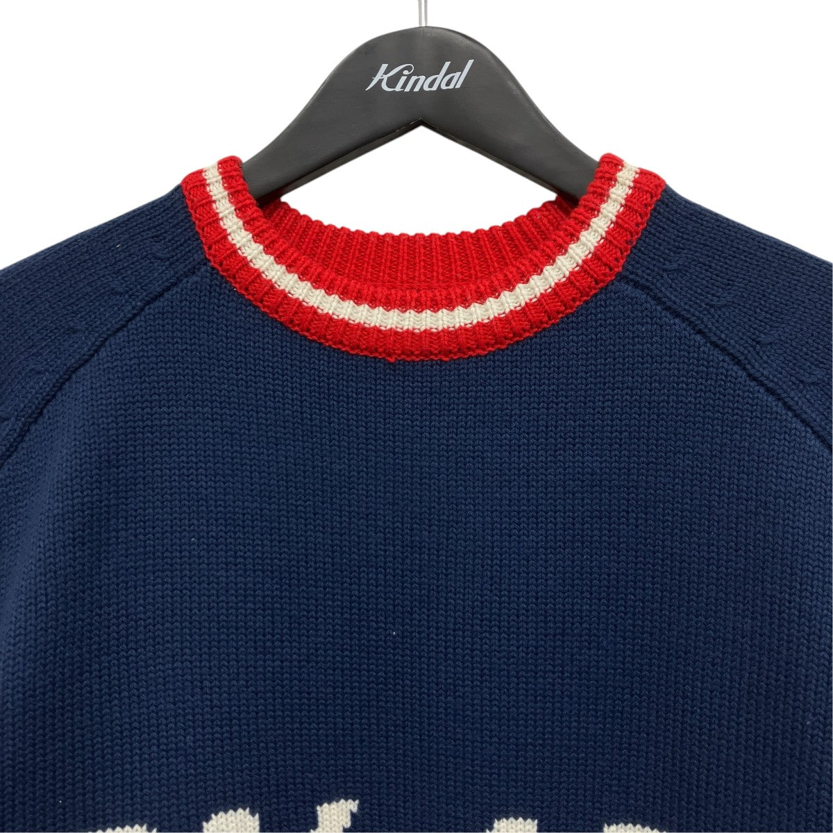 PALACE トリコカラーニット 古着・中古-3枚目のアイテム画像