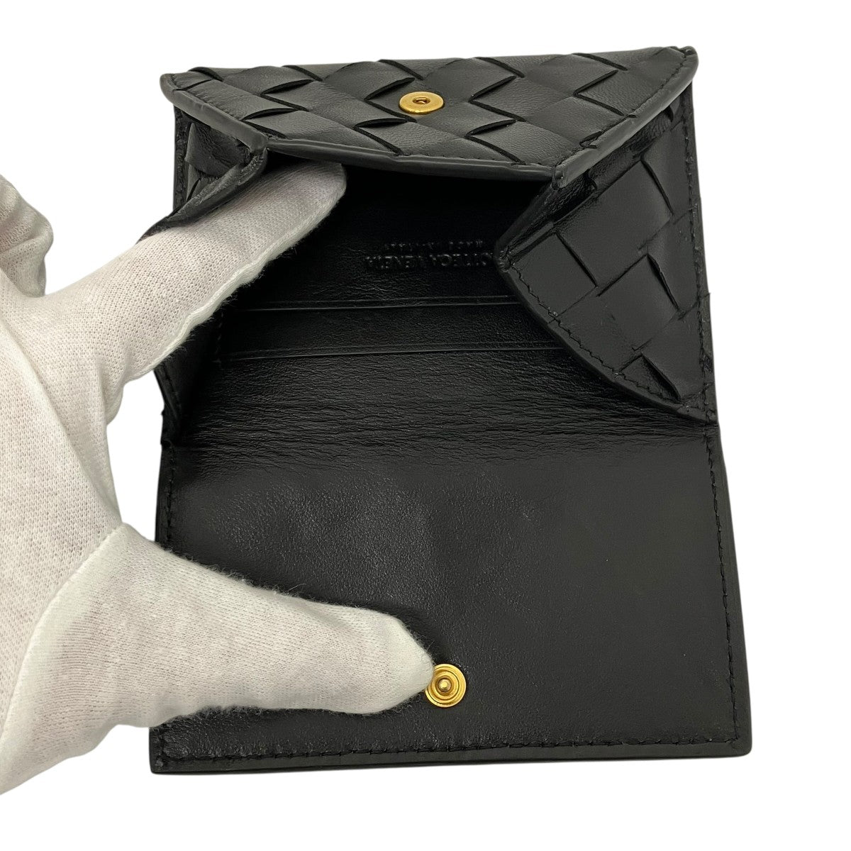 BOTTEGA VENETA イントレチャートフラグメントケース 古着・中古-5枚目のアイテム画像
