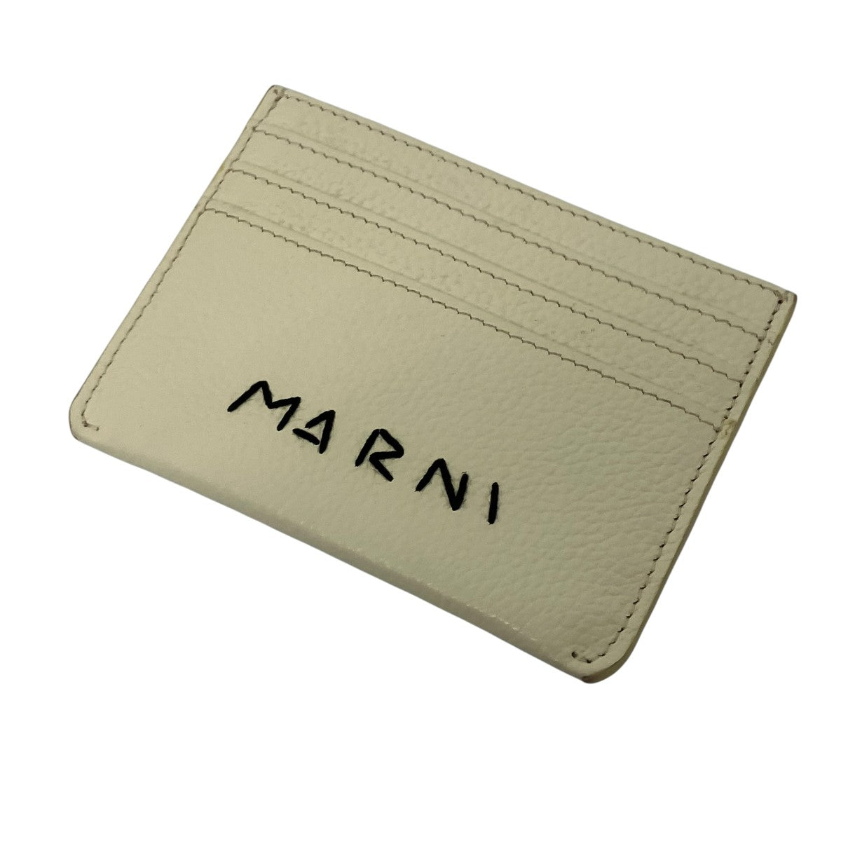 MARNI ステッチロゴレザーカードケース 古着・中古-1枚目のアイテム画像