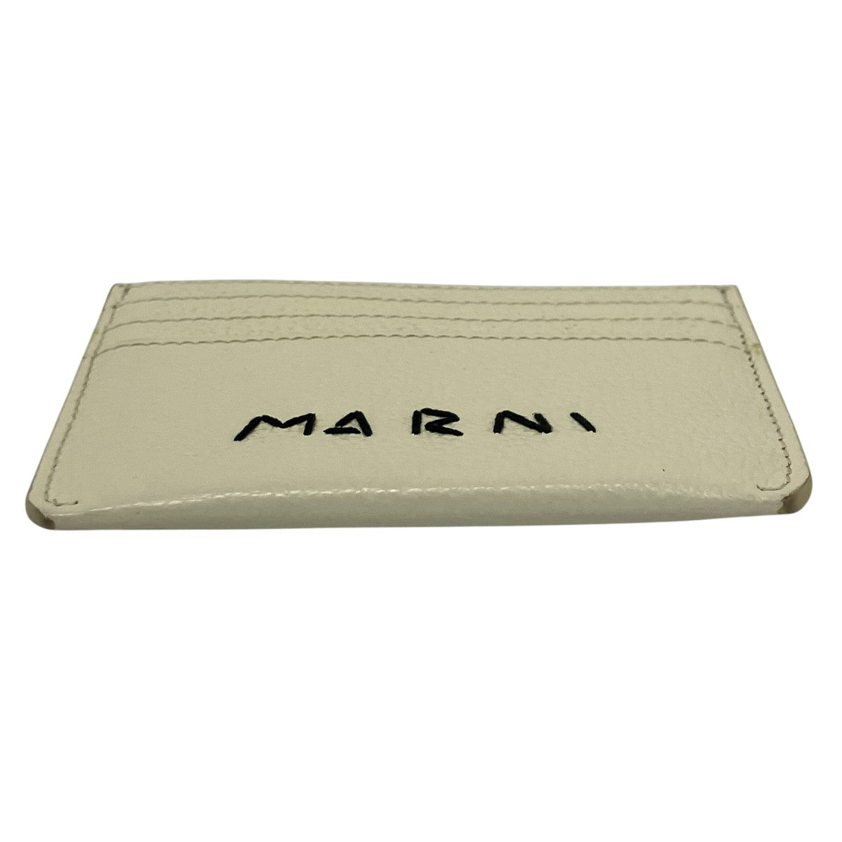 MARNI ステッチロゴレザーカードケース 古着・中古-3枚目のアイテム画像