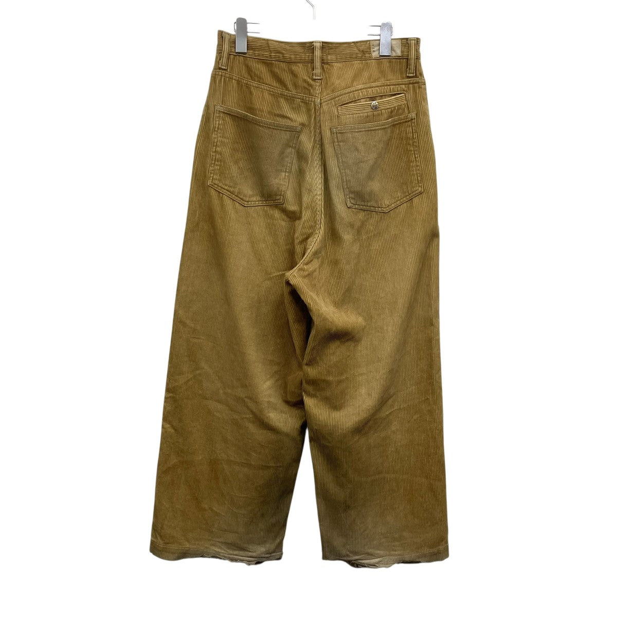 KAPITAL 8W ZIPPER PANTS コーデュロイポートバギーパンツ 古着・中古-2枚目のアイテム画像