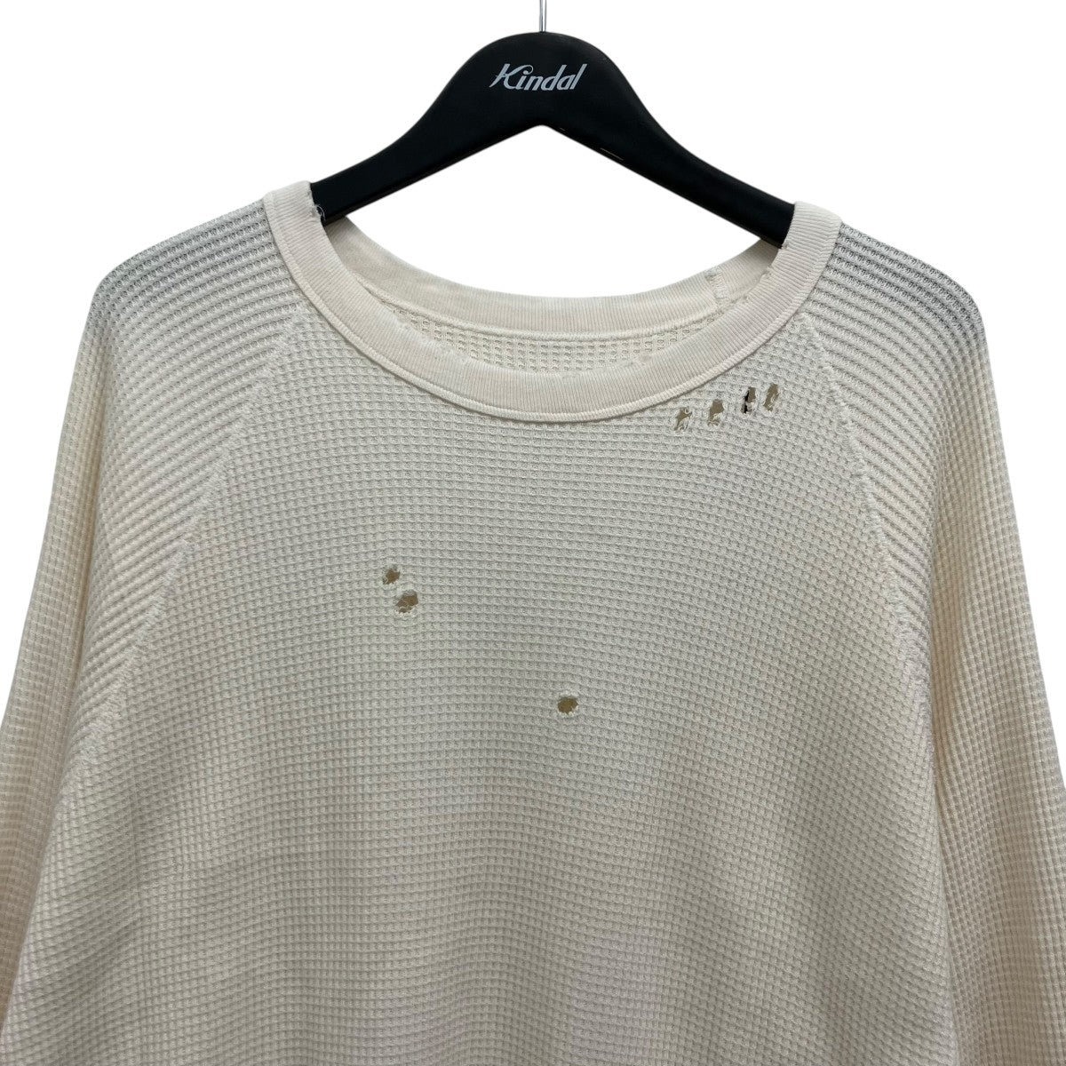 I LOVE LA ワッフルカットソー 古着・中古-3枚目のアイテム画像
