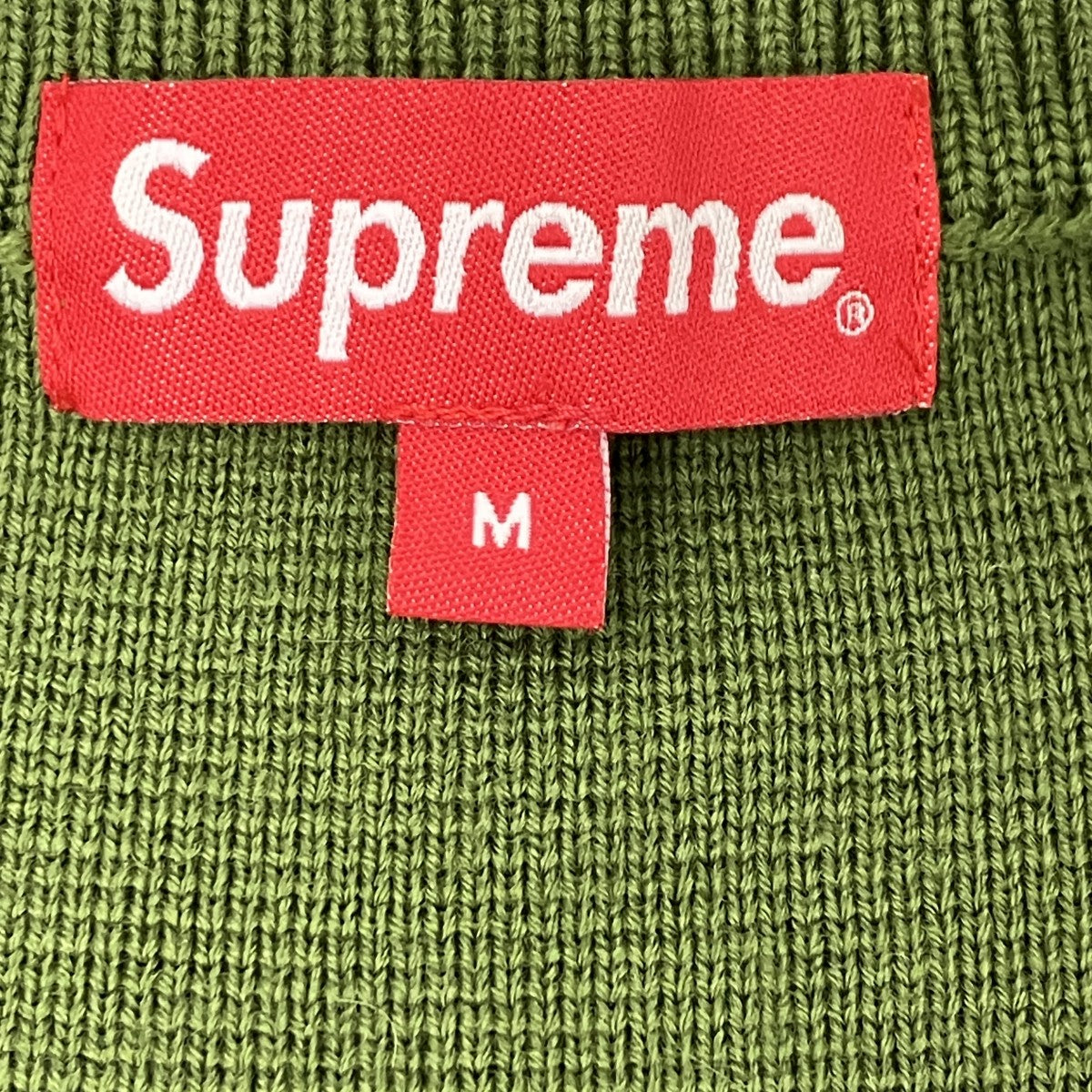 Supreme 牛柄カーディガン 古着・中古-6枚目のアイテム画像