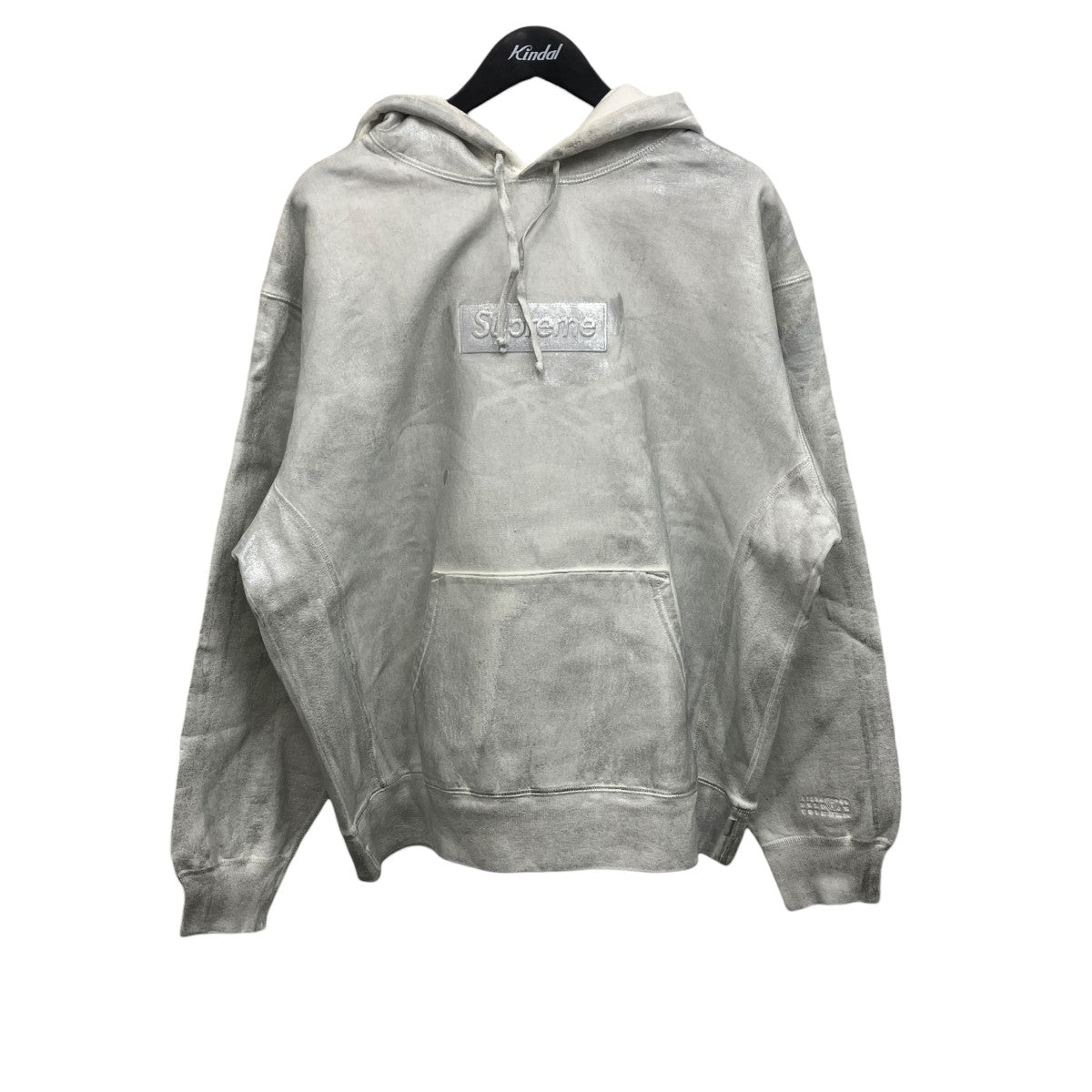 FOIL BOX LOGO HOODED SWEATSHIRTフォイル加工プルオーバーパーカー