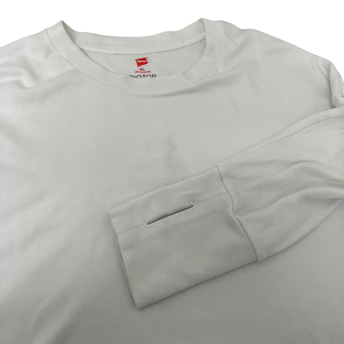 Hanes×BIOTOP ロングスリーブＴシャツ 古着・中古-4枚目のアイテム画像