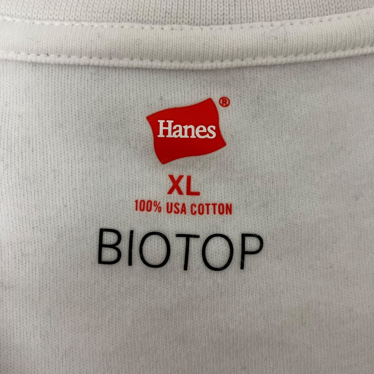 Hanes×BIOTOP ロングスリーブＴシャツ 古着・中古-5枚目のアイテム画像