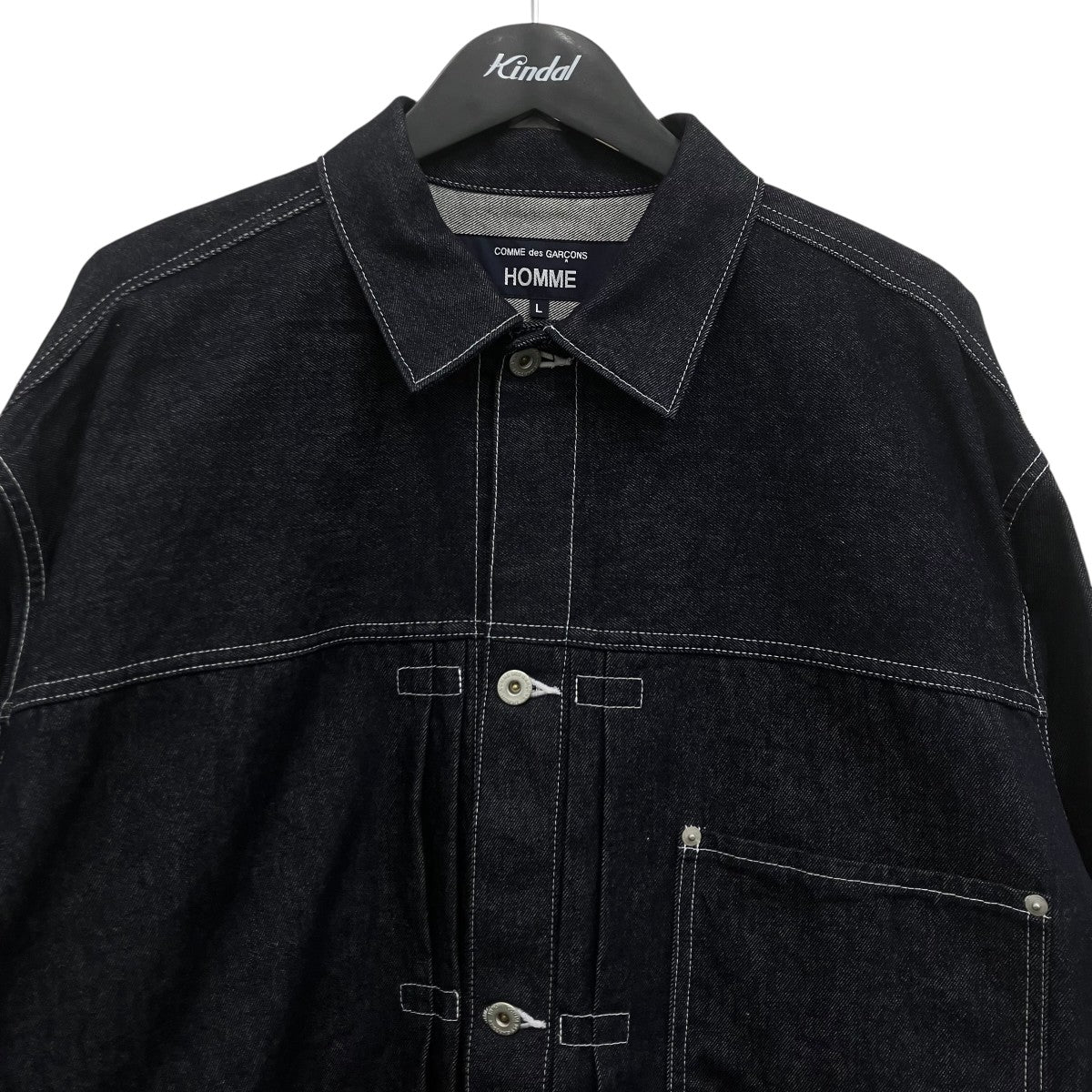 COMME des GARCONS HOMME 26SS 1stタイプデニムジャケット 古着・中古-3枚目のアイテム画像