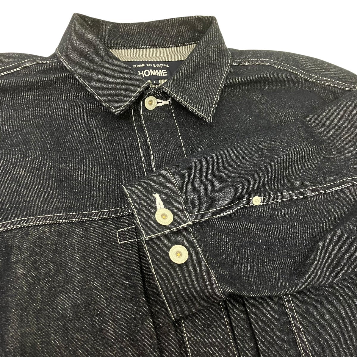 COMME des GARCONS HOMME 26SS 1stタイプデニムジャケット 古着・中古-4枚目のアイテム画像