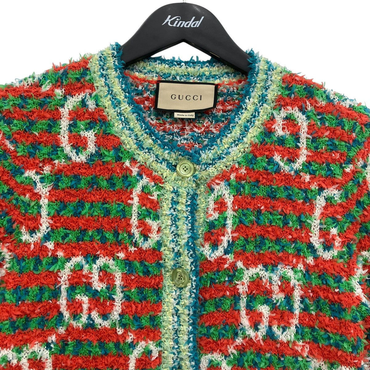 GUCCI Maxi GG Cardigan マキシGGカーディガン 古着・中古-3枚目のアイテム画像
