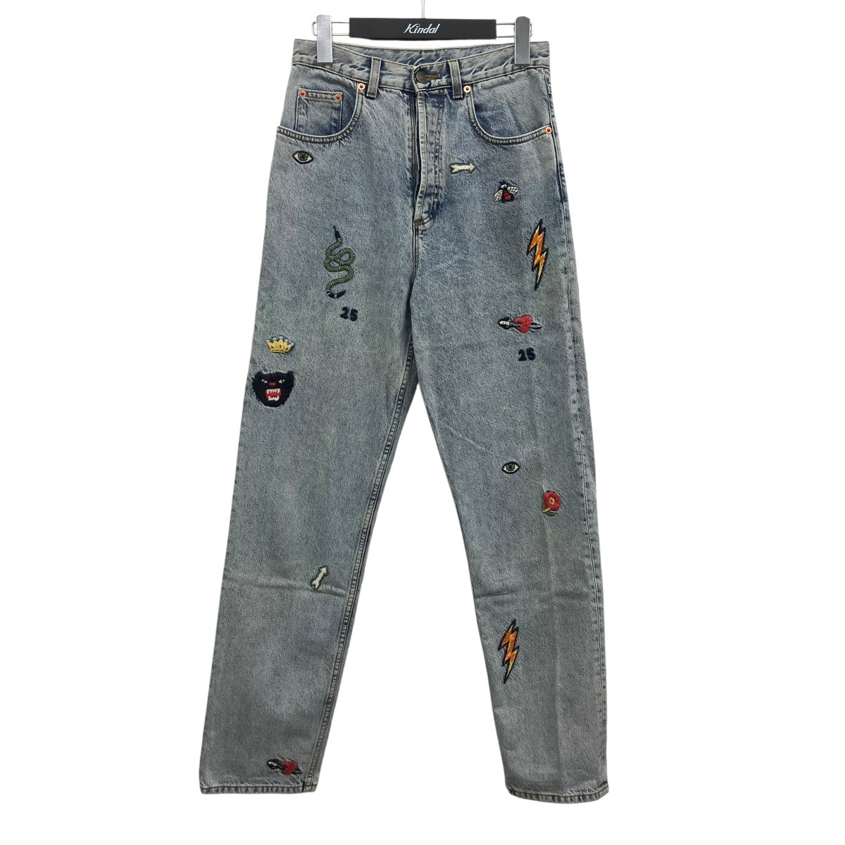GUCCI エンブロイダリーデザインデニム 古着・中古-1枚目のアイテム画像