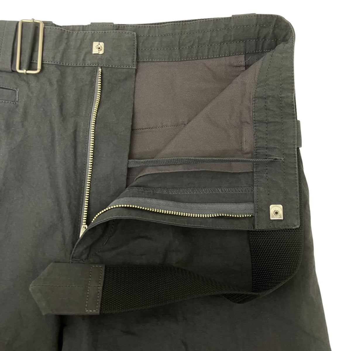 UNDERCOVER ジップデティールトラウザー 古着・中古-3枚目のアイテム画像
