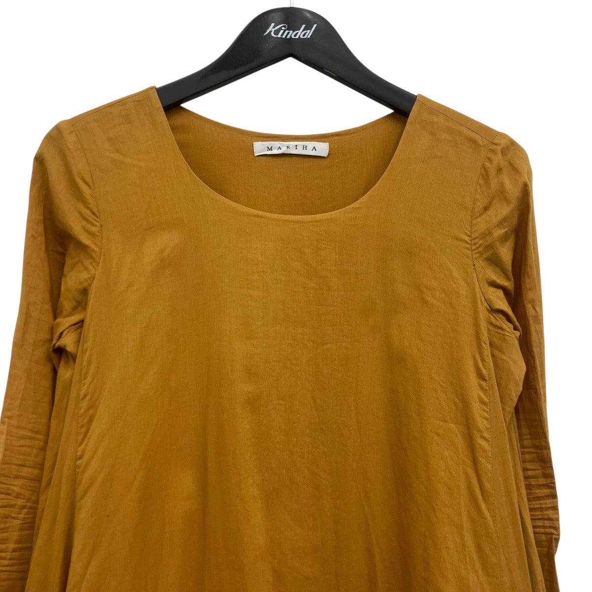 MARIHA フレアギャザーワンピース 古着・中古-3枚目のアイテム画像