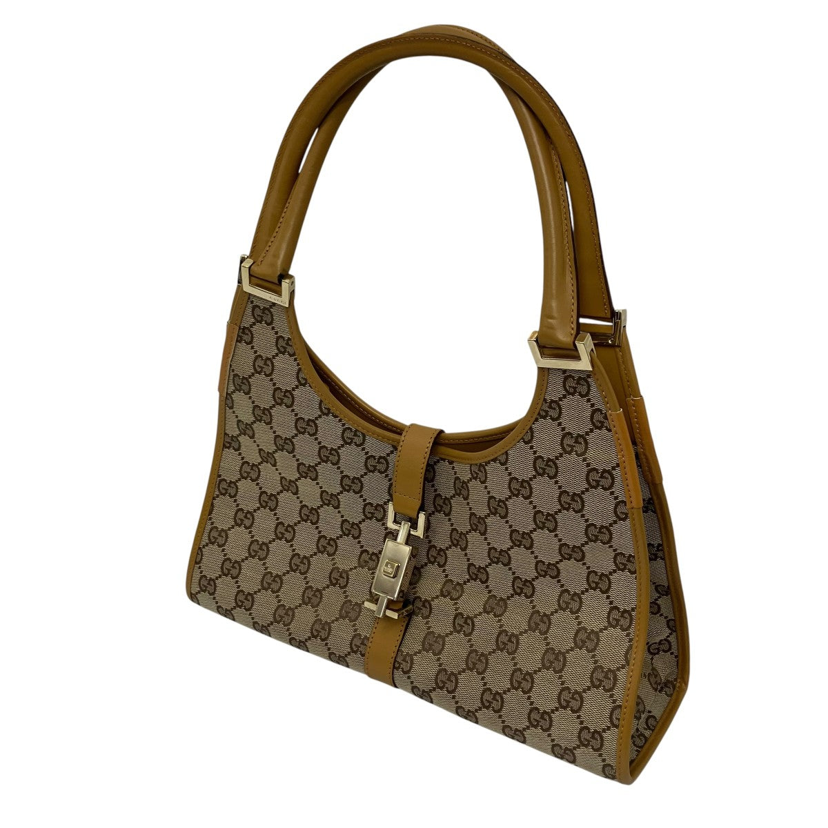 GUCCI GGキャンバス ジャッキー ハンドバッグ 古着・中古-1枚目のアイテム画像