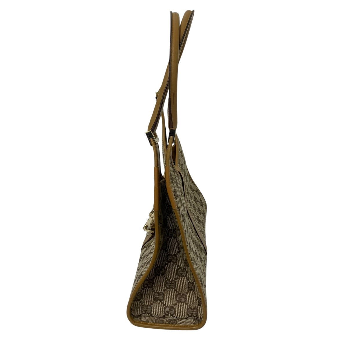 GUCCI GGキャンバス ジャッキー ハンドバッグ 古着・中古-4枚目のアイテム画像