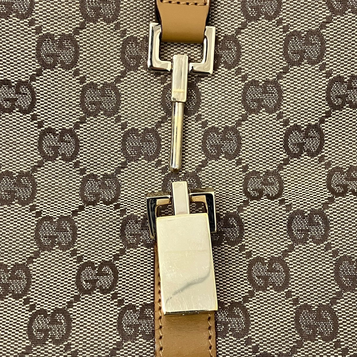 GUCCI GGキャンバス ジャッキー ハンドバッグ 古着・中古-8枚目のアイテム画像
