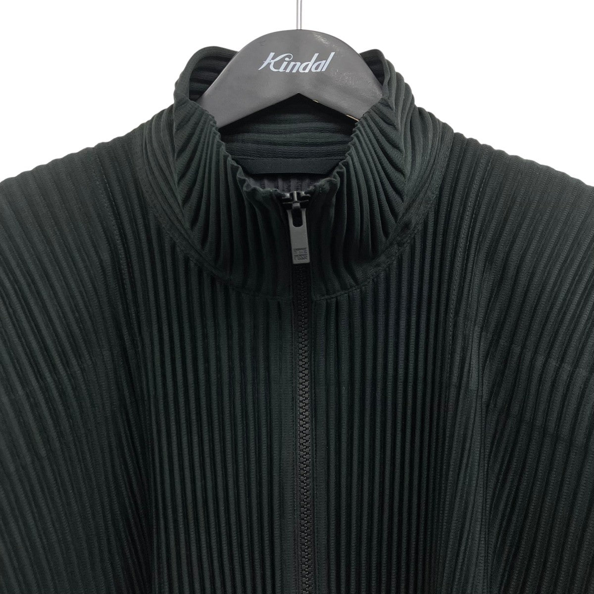 HOMME PLISSE ISSEY MIYAKE プリーツジップアップジャケット 古着・中古-3枚目のアイテム画像