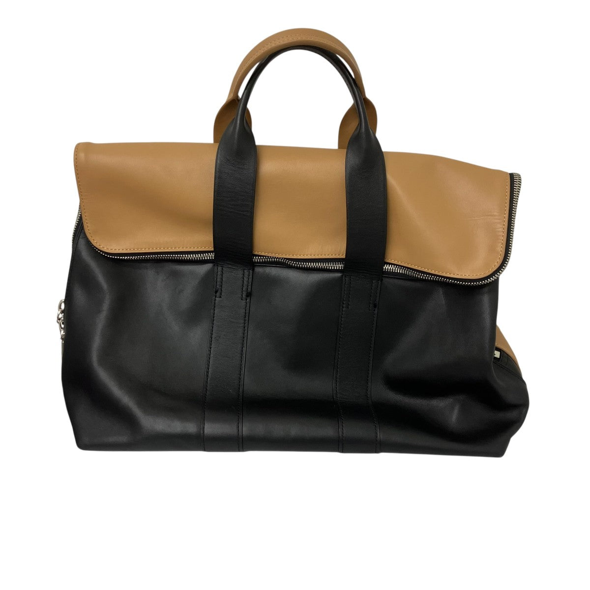 3．1 phillip lim ツートンレザートートバッグ 古着・中古-1枚目のアイテム画像