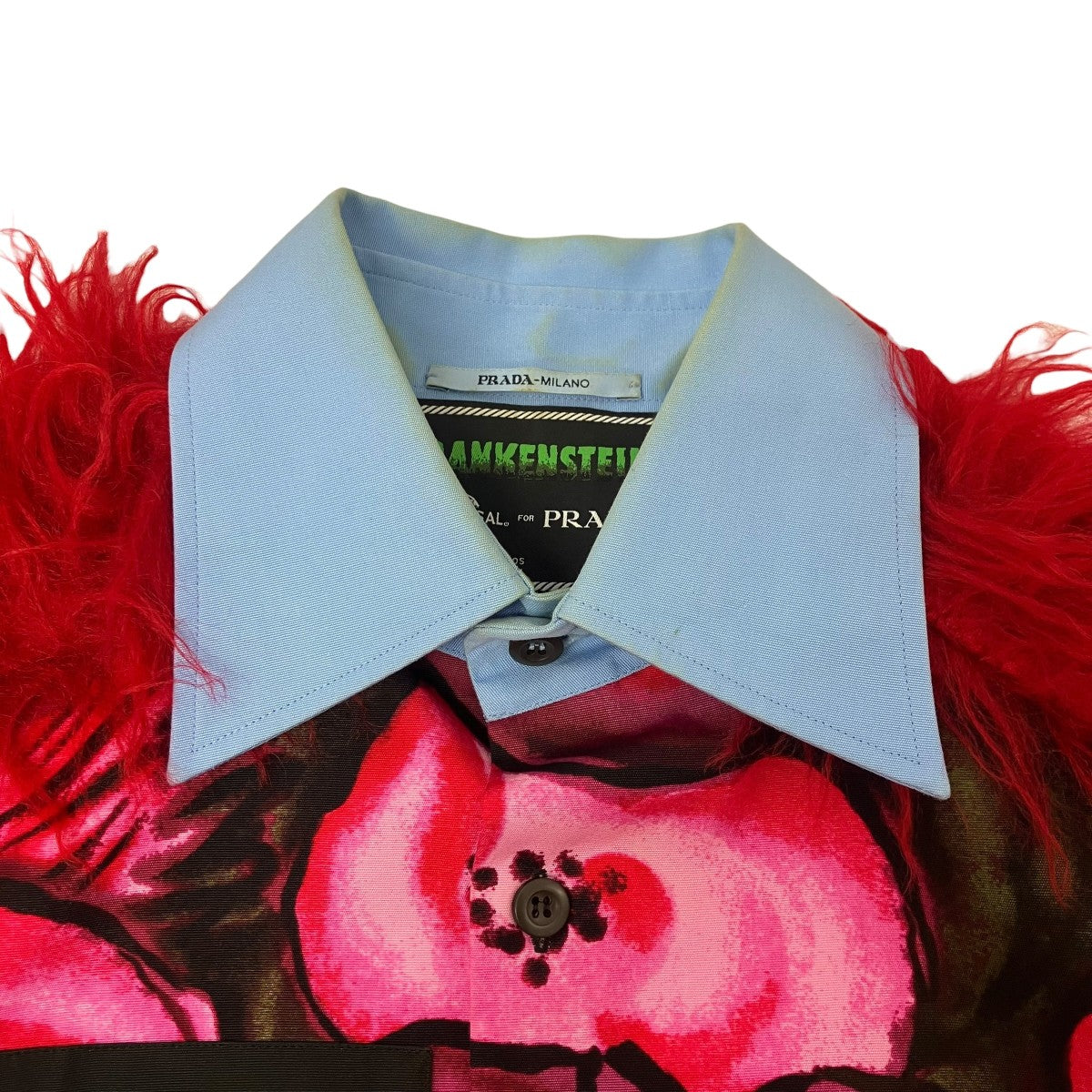 PRADA×UNIVERSAL STUDIOS フランケンデザインシャツ 古着・中古-4枚目のアイテム画像