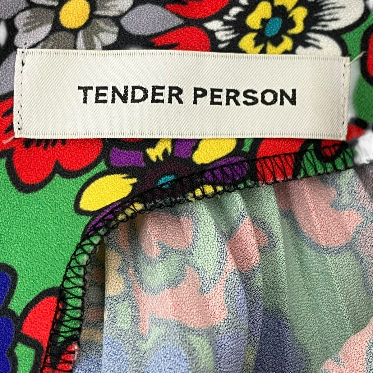 TENDER PERSON 総柄ワンピース 古着・中古-7枚目のアイテム画像