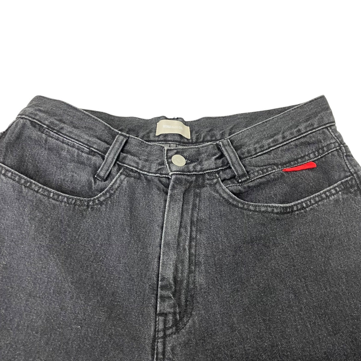 WIND AND SEA ワイドデニムパンツ 古着・中古-3枚目のアイテム画像
