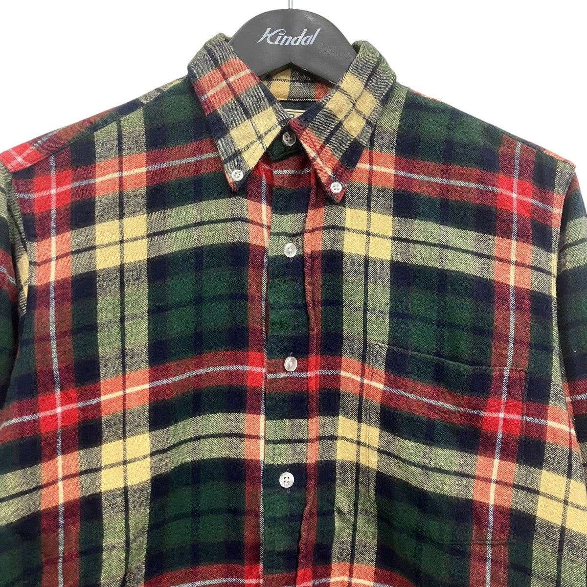 L．L．Bean USA製チェックシャツ 古着・中古-3枚目のアイテム画像