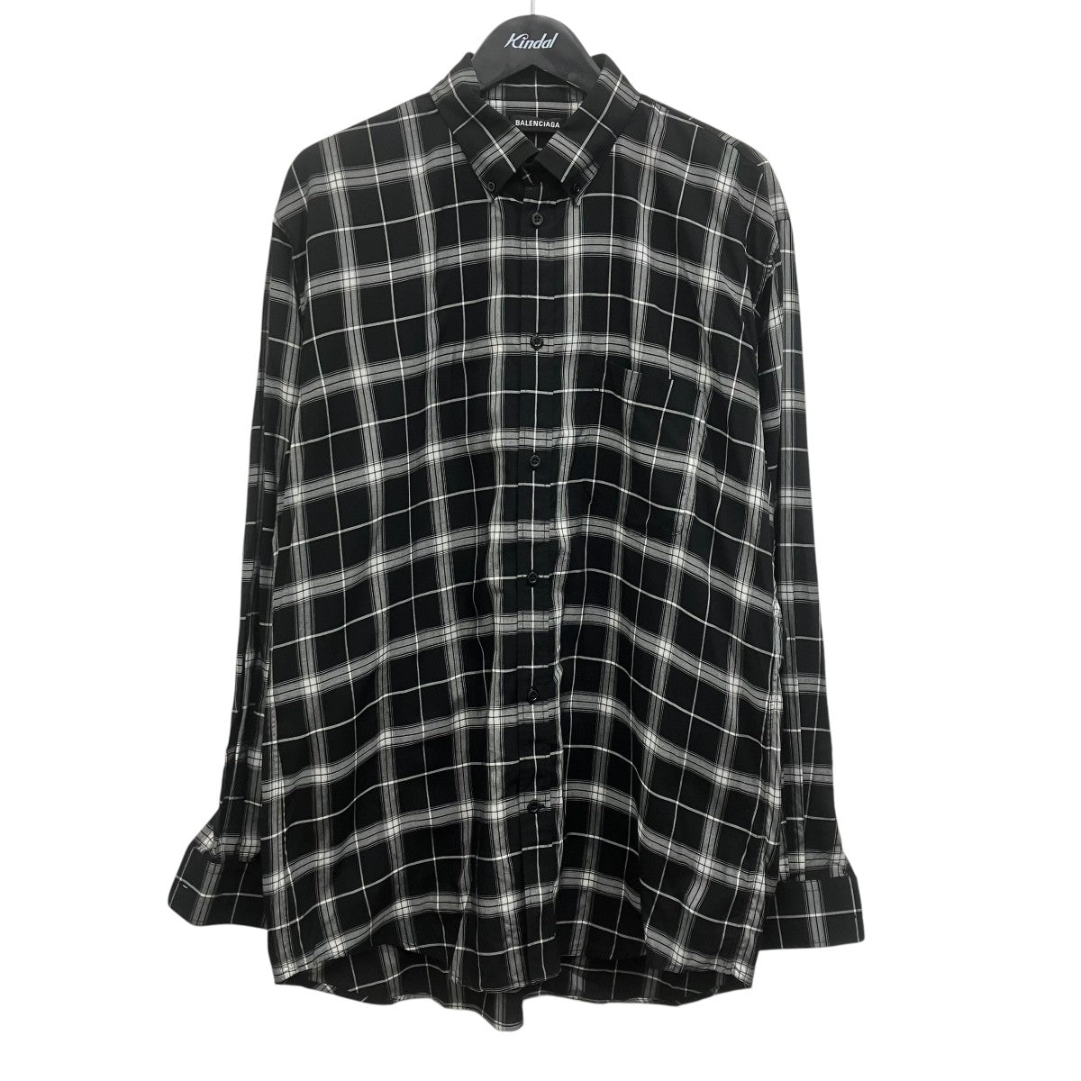 BALENCIAGA チェックシャツ 古着・中古-1枚目のアイテム画像