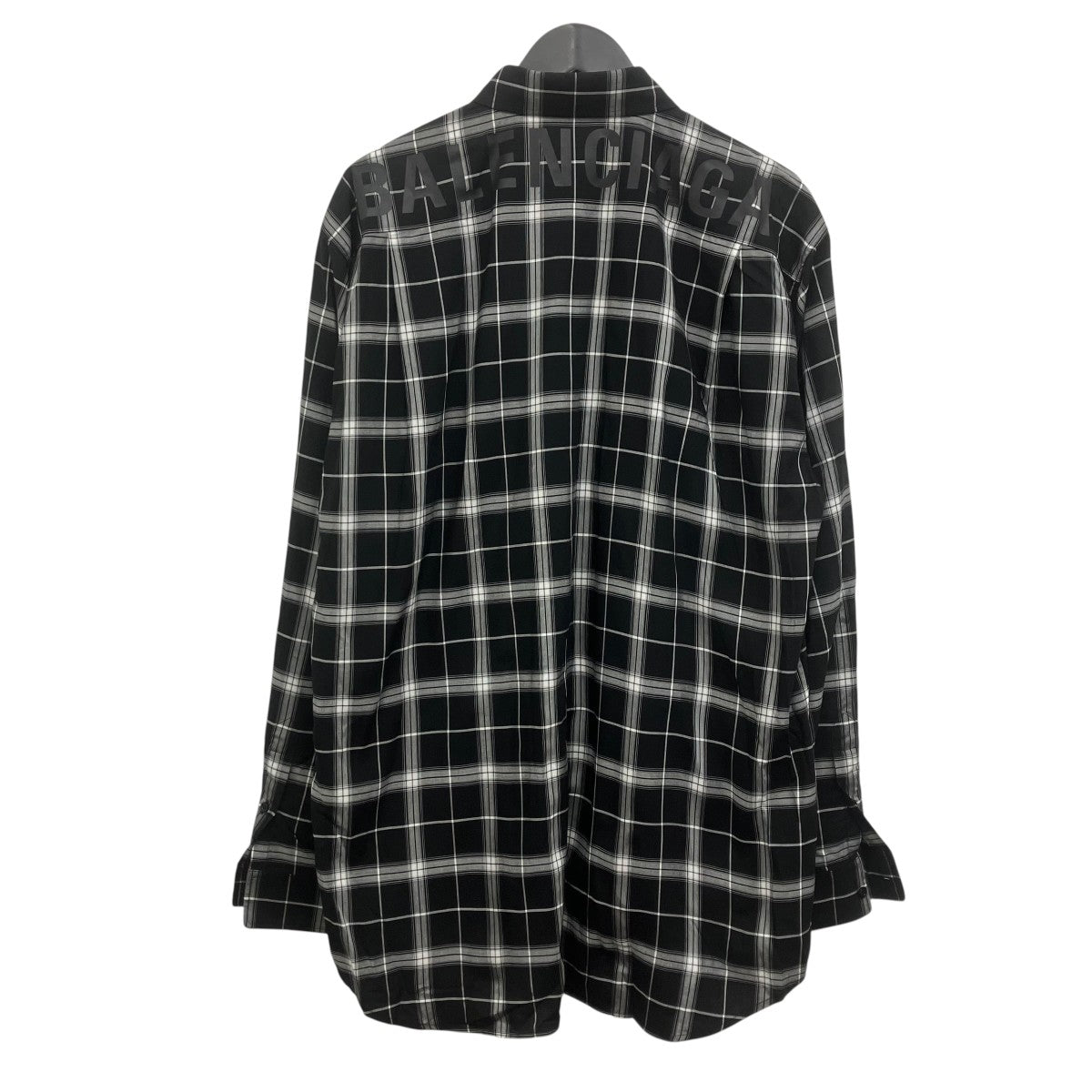 BALENCIAGA チェックシャツ 古着・中古-2枚目のアイテム画像