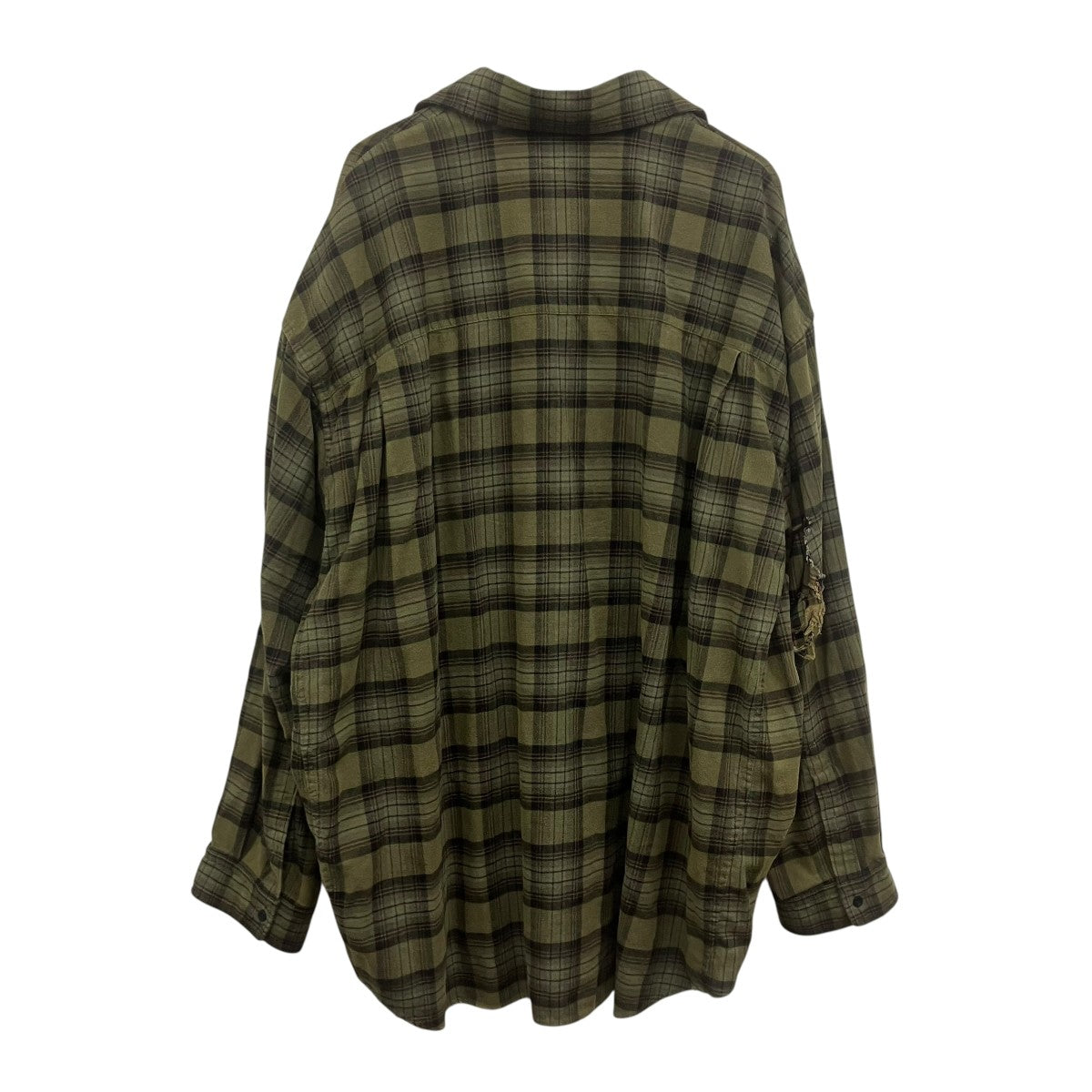 BALENCIAGA レイヤードオーバーサイズシャツ 古着・中古-2枚目のアイテム画像