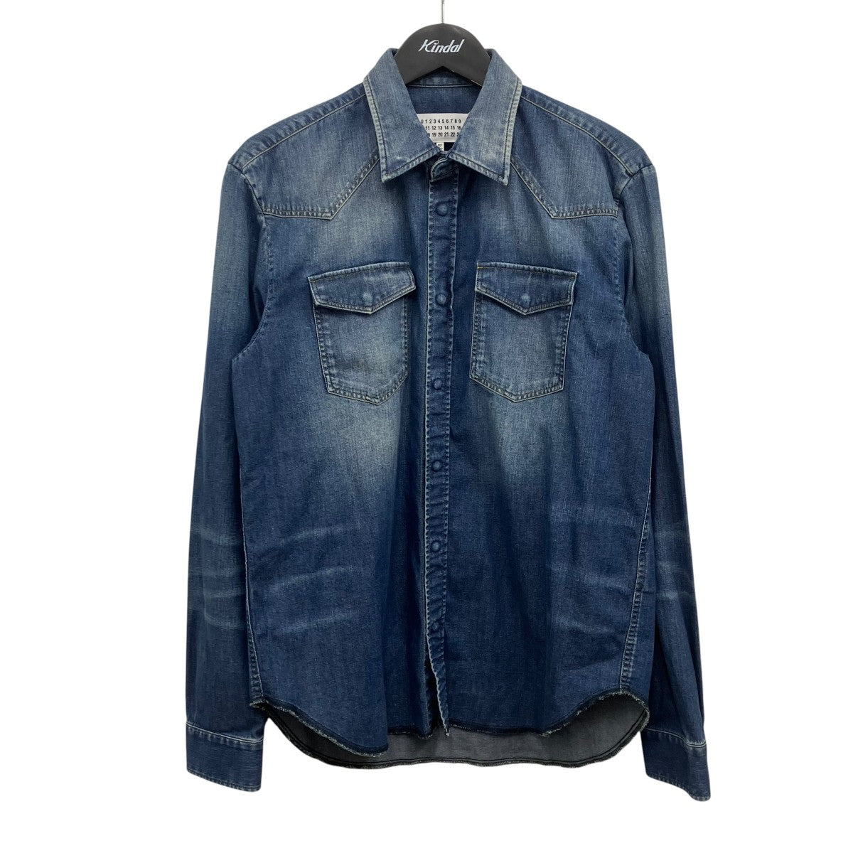 Maison Margiela シャンブレーシャツ 古着・中古-1枚目のアイテム画像