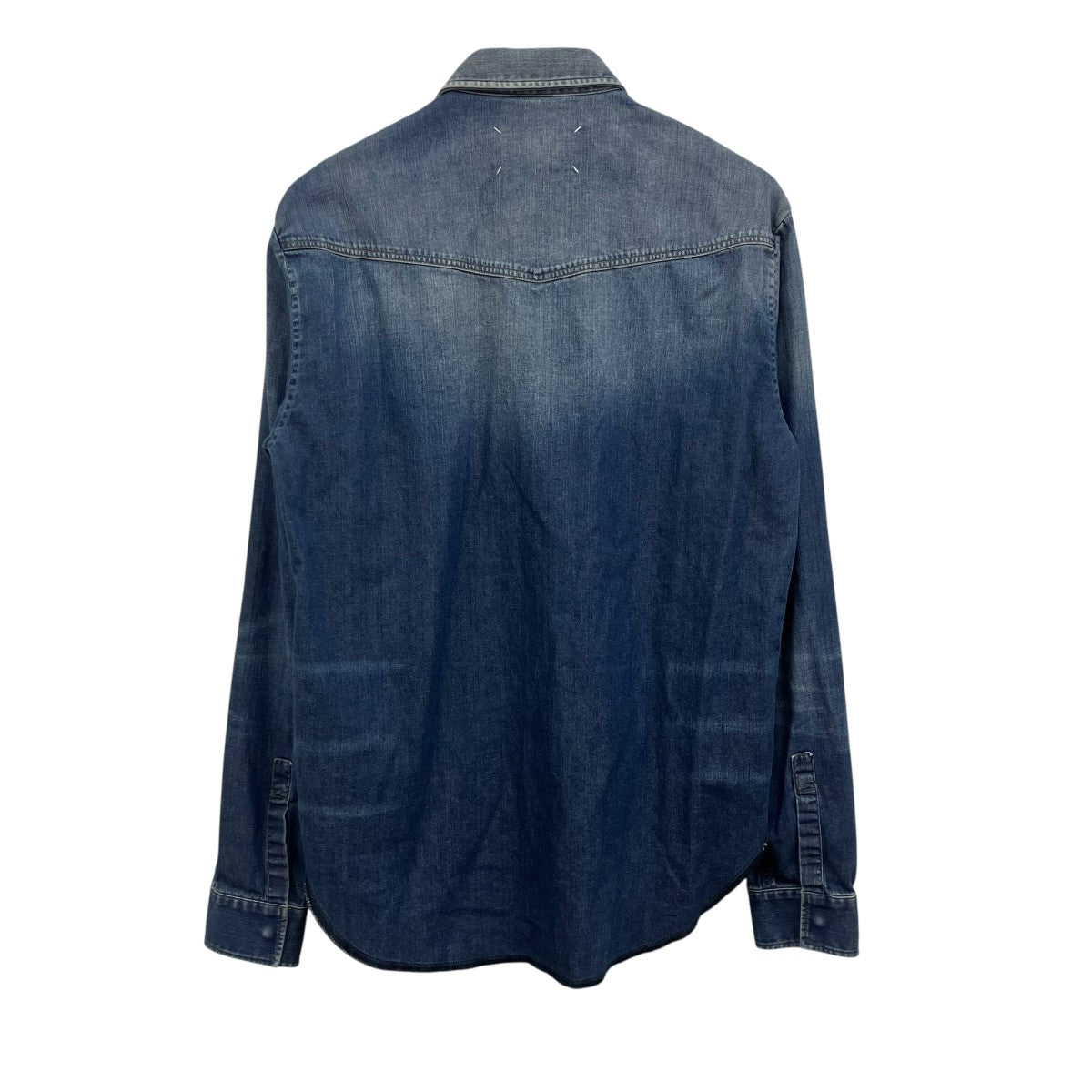 Maison Margiela シャンブレーシャツ 古着・中古-2枚目のアイテム画像