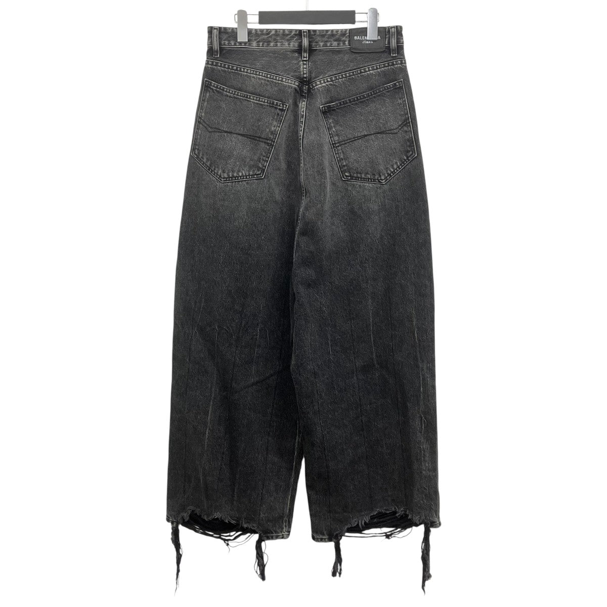 BALENCIAGA バギーロークロッチワイドデニムパンツ 古着・中古-2枚目のアイテム画像