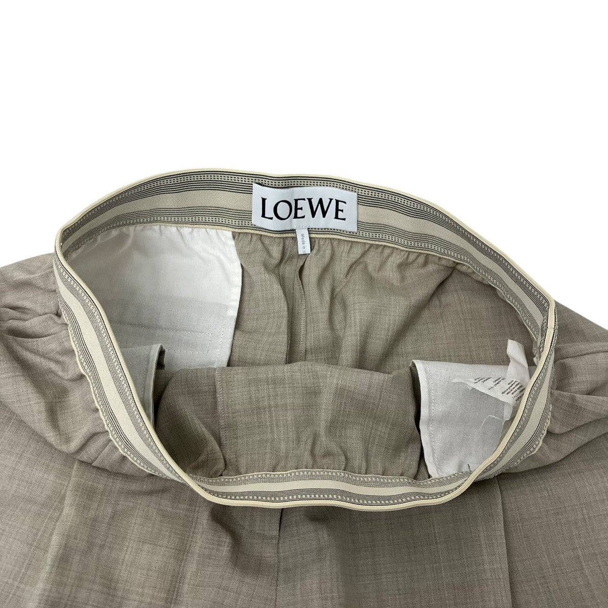 LOEWE ウールパンツ 古着・中古-4枚目のアイテム画像