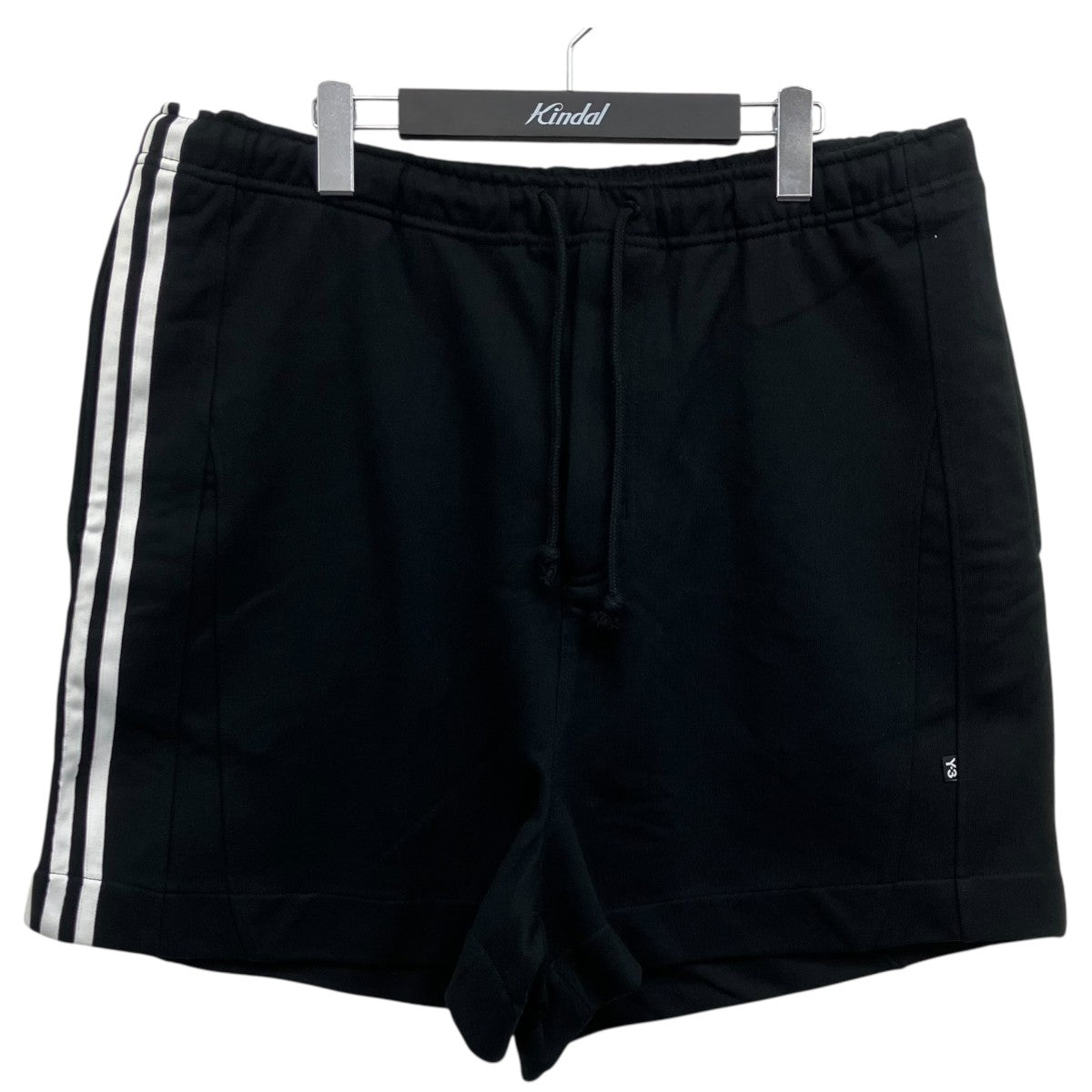 Y-3 M FRENCH TERRY CUTLINE SHORTS サイドラインスウェットショートパンツ 古着・中古-1枚目のアイテム画像