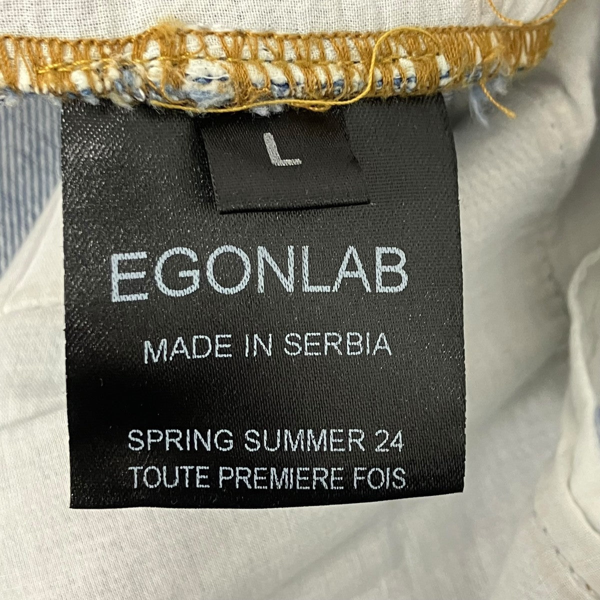 EGONLAB デニムスカート 古着・中古-6枚目のアイテム画像