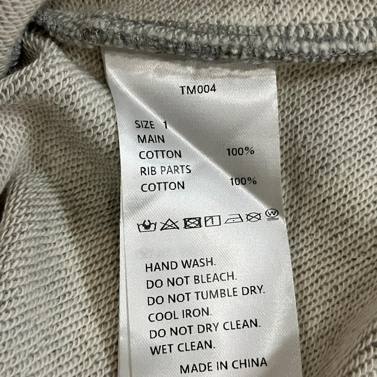 Tamme クルーネックスウェット 古着・中古-5枚目のアイテム画像