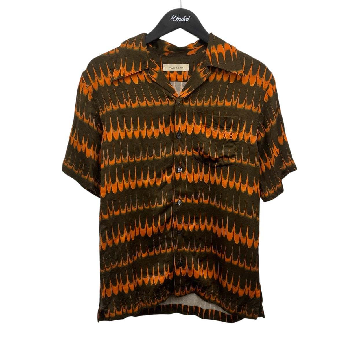 WALES BONNER 総柄シャツ 古着・中古-1枚目のアイテム画像