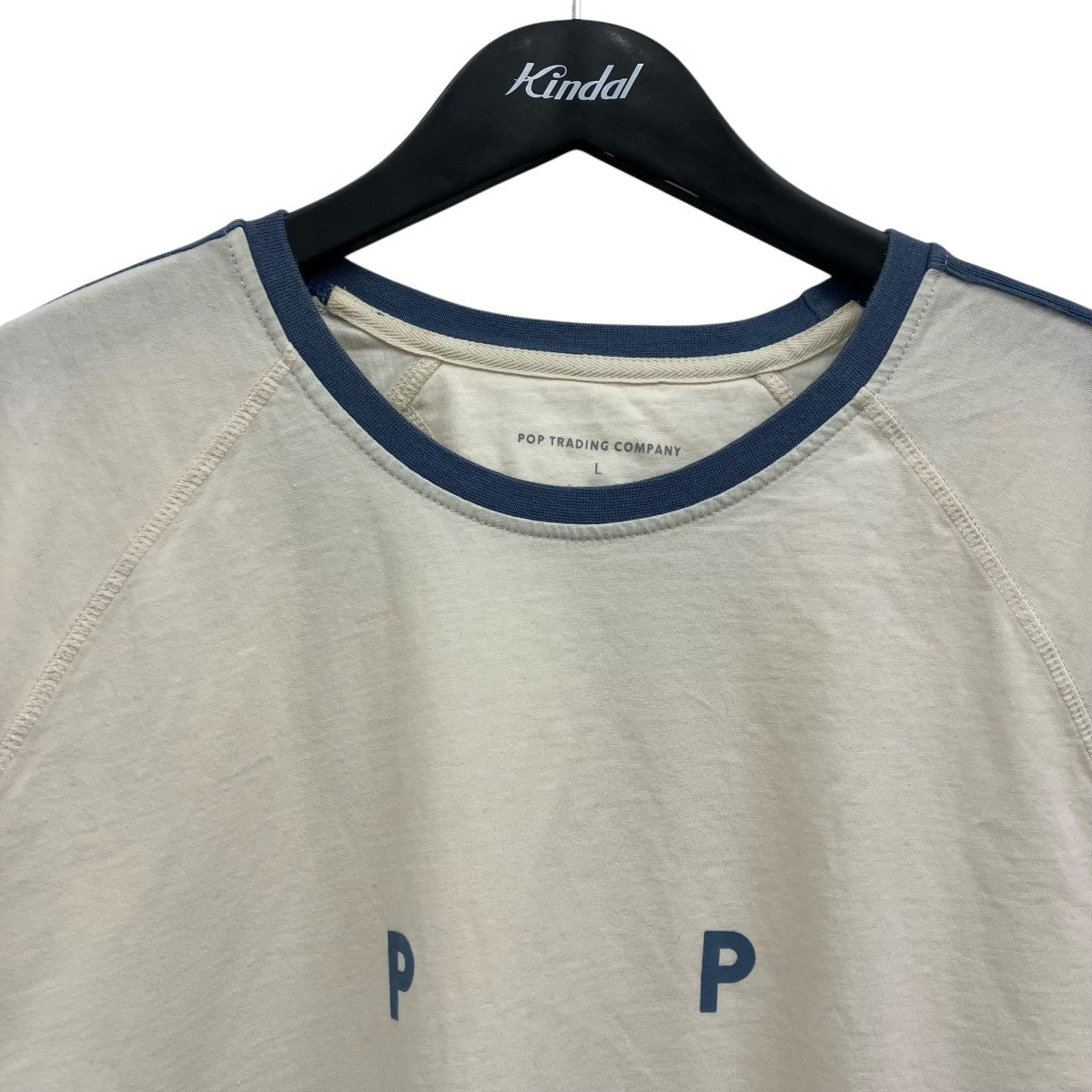 POP TRADING COMPANY UネックTシャツ 古着・中古-3枚目のアイテム画像