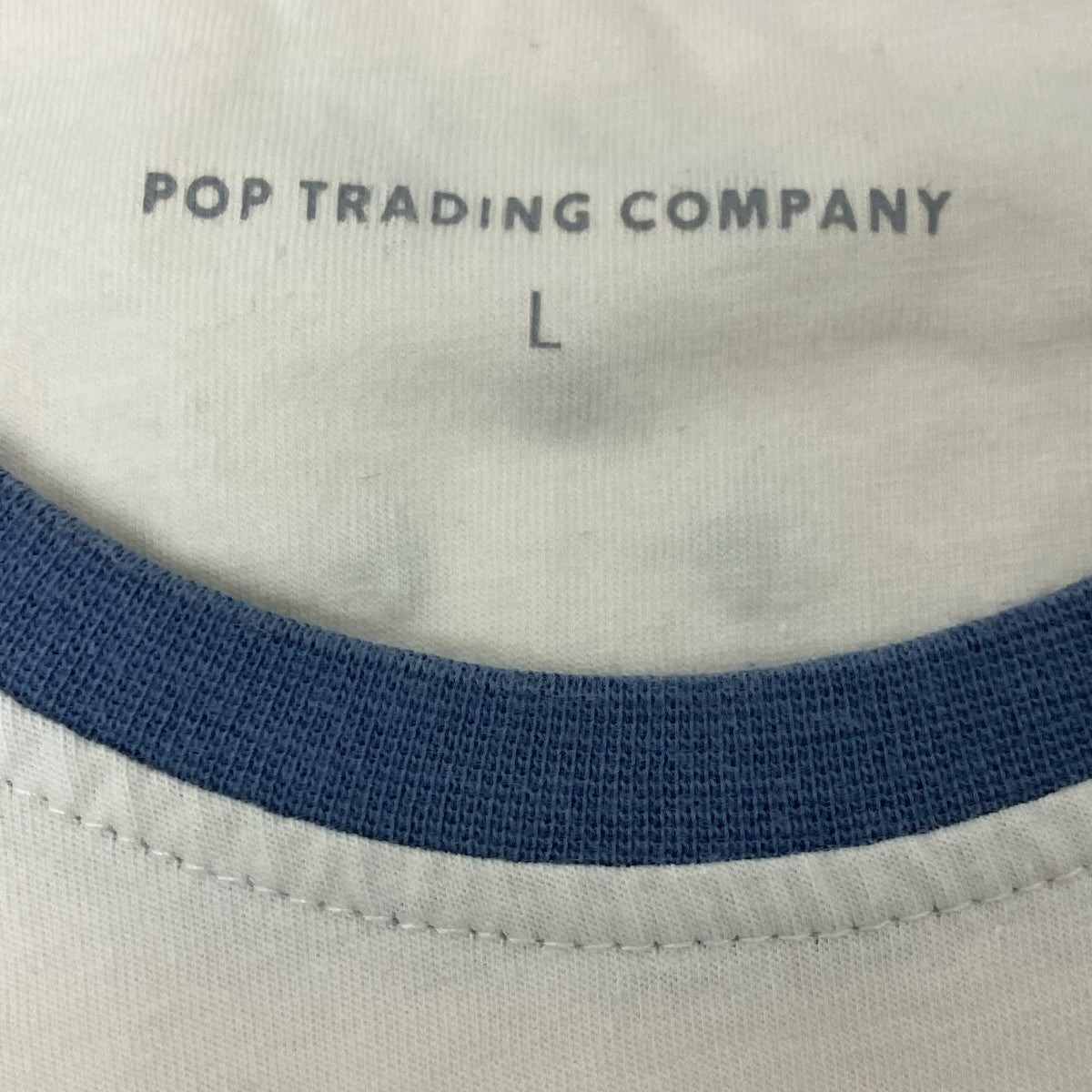 POP TRADING COMPANY UネックTシャツ 古着・中古-5枚目のアイテム画像
